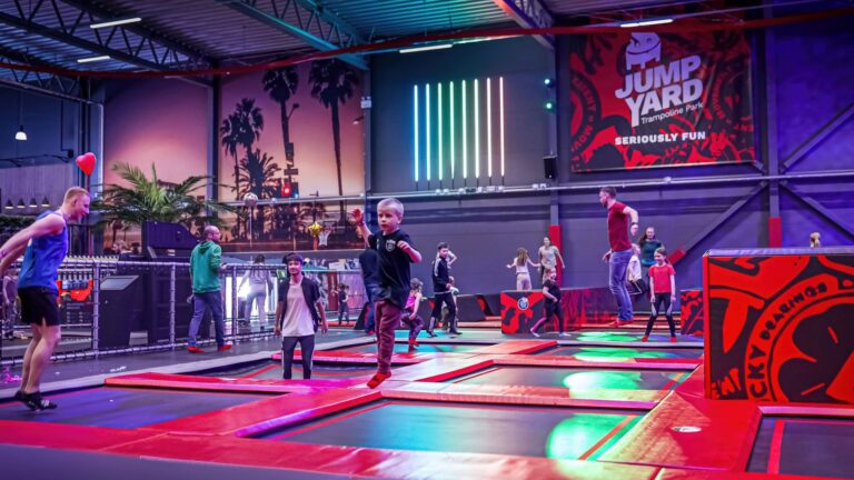 JumpYard Heron City Trampolinpark i Kungens kurva, Stockholm