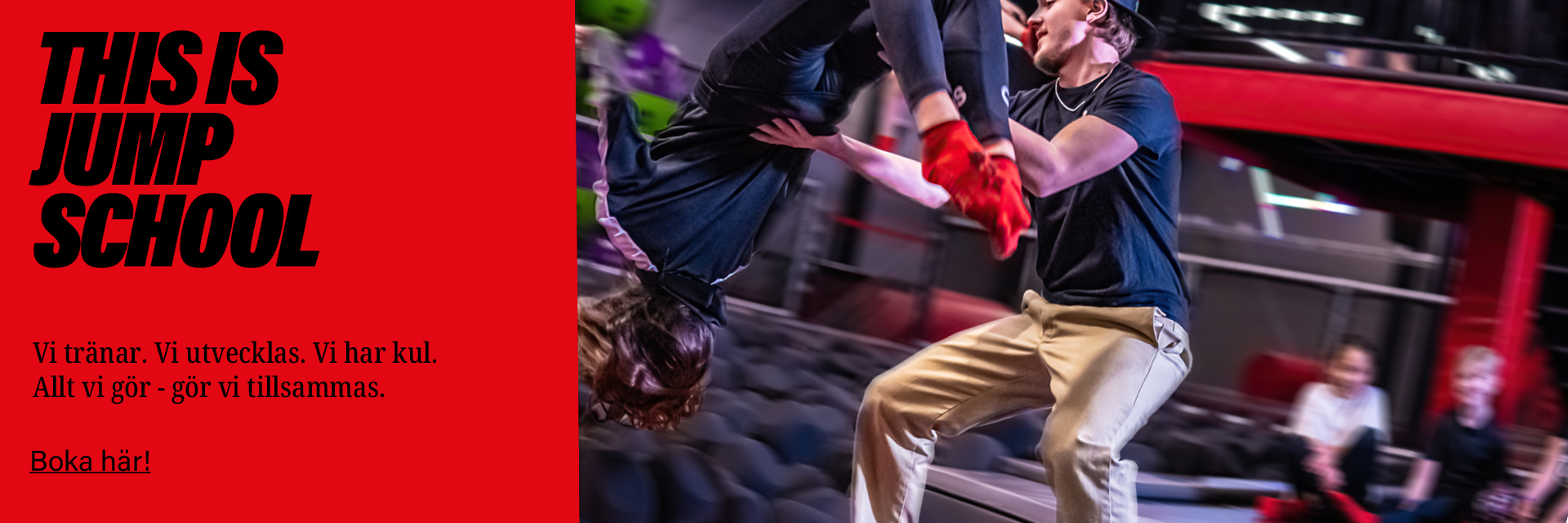 JumpSchool träningsgrupper
