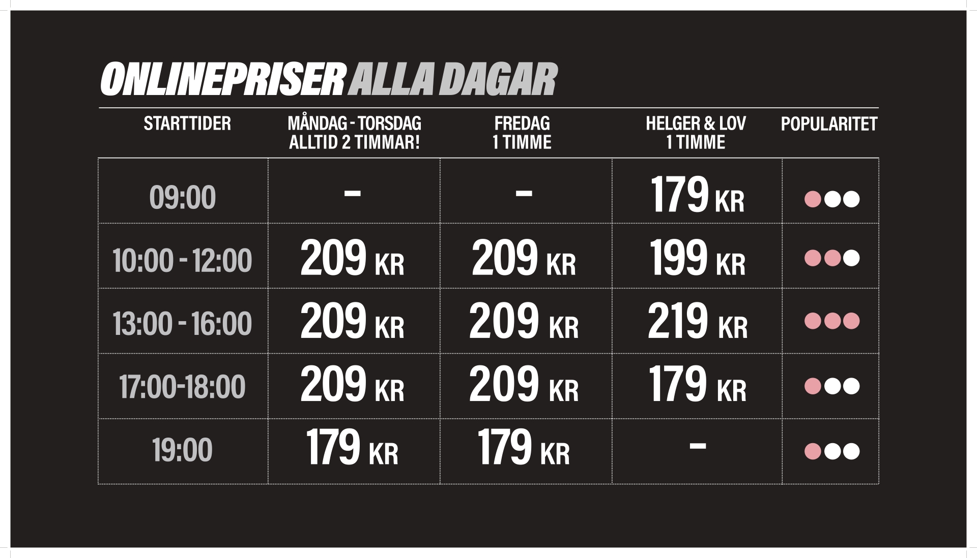 JumpYard Nacka Forum pris entre hopptid