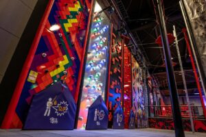 Klätterväggar, klättring på JumpYard Sundsvall