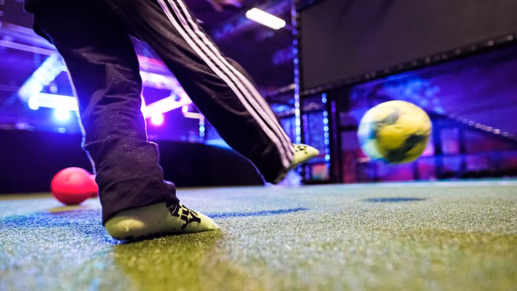 fotboll inomhus i Sundsvall