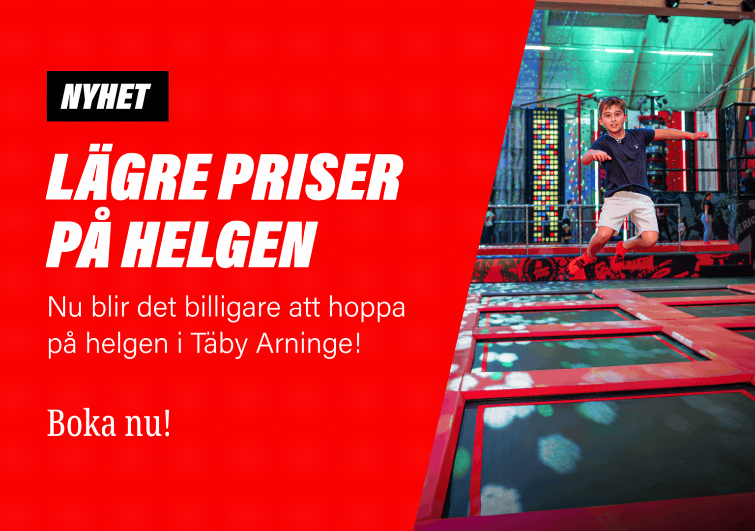 60 min från 149 kr Täby Arninge