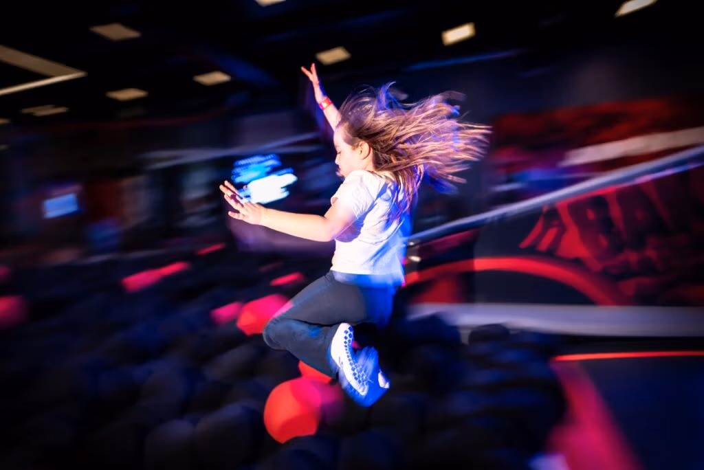 Hopp ner i skumgummigrop på JumpYard